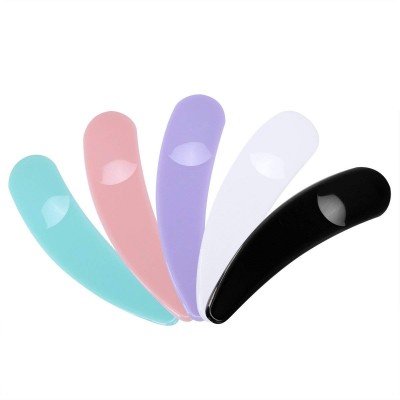 Multi-color Disposable Mini Cosmetic Spatula Facial Cream Mask Spoon Small Makeup Scoop for Mixing and Sampling Facail Cream