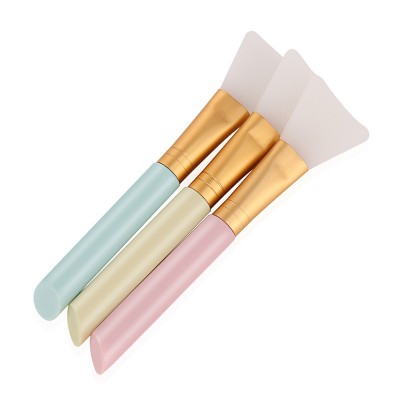 Cosmetic Face Tool Silicone Head Mask Brush For Facial Mud Mask Applicator